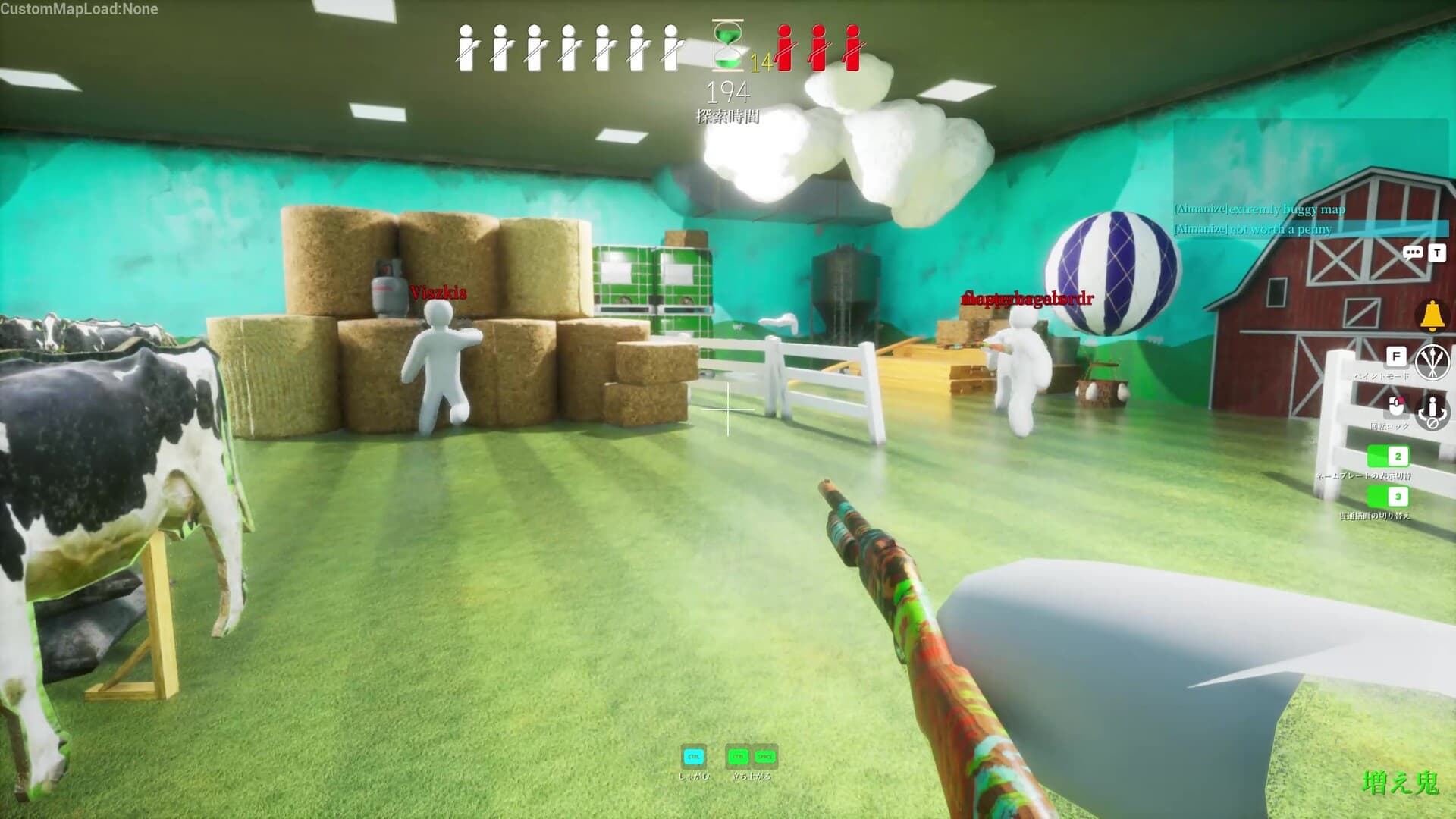 The Pastoral Cow Farm Meccha Chameleon hiding spots map preview